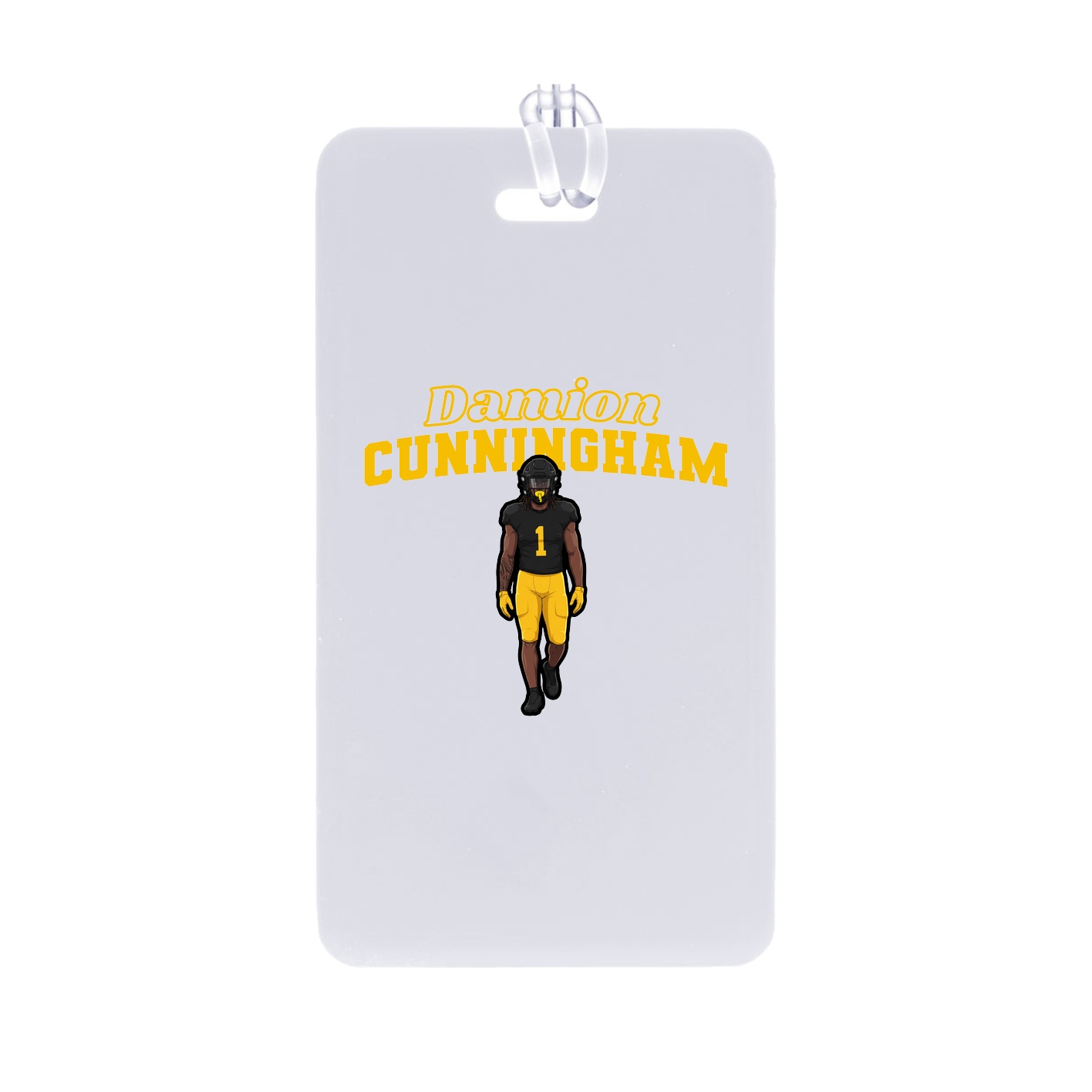Bag Tag — Name Arch in Classic