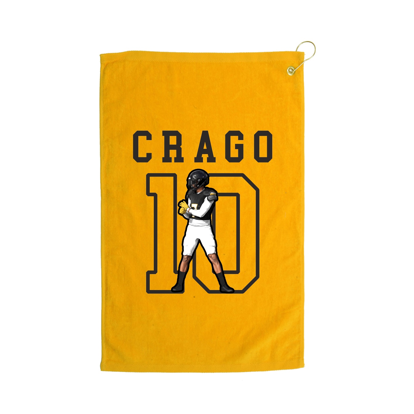 Golf Towel — Shirsey in Gold