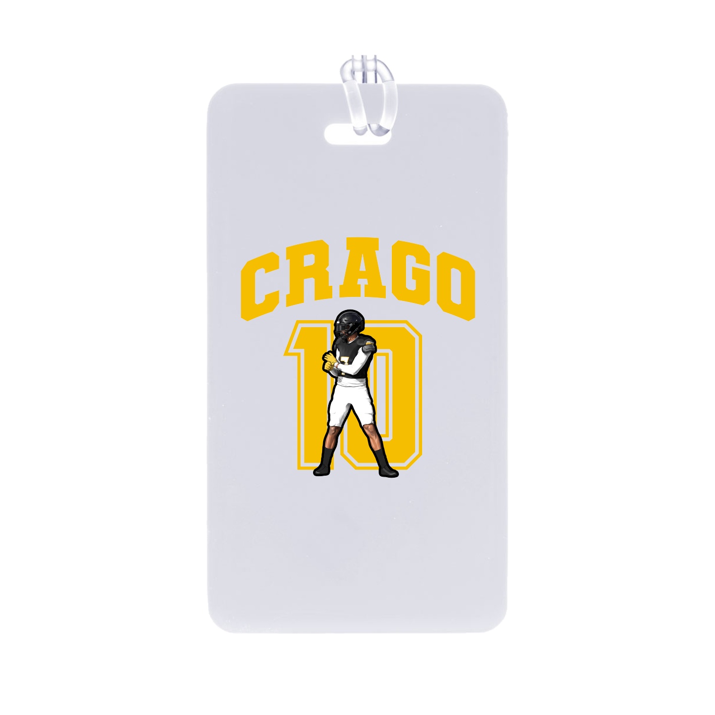 Bag Tag — Number in Classic