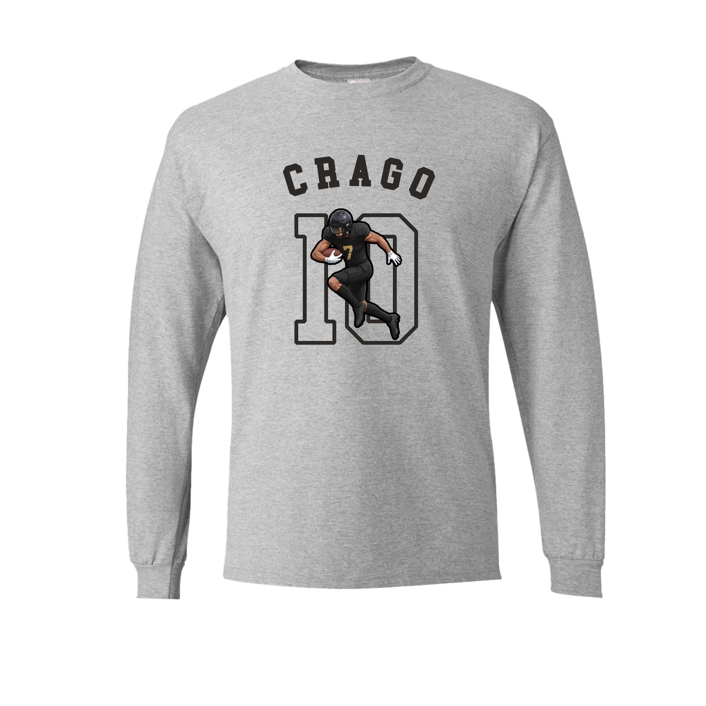 Long Sleeve Tee — Shirsey Arch in Grey