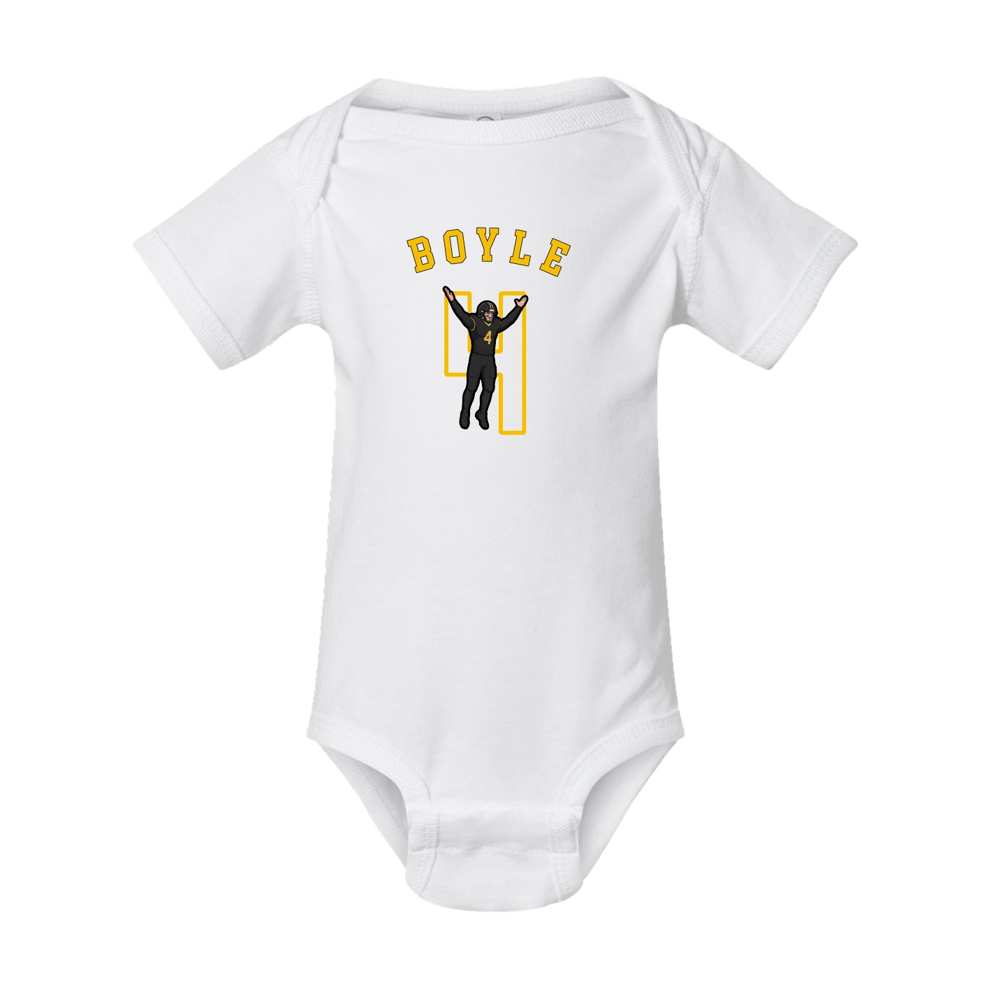 Baby Onesie — Shirsey Arch in White