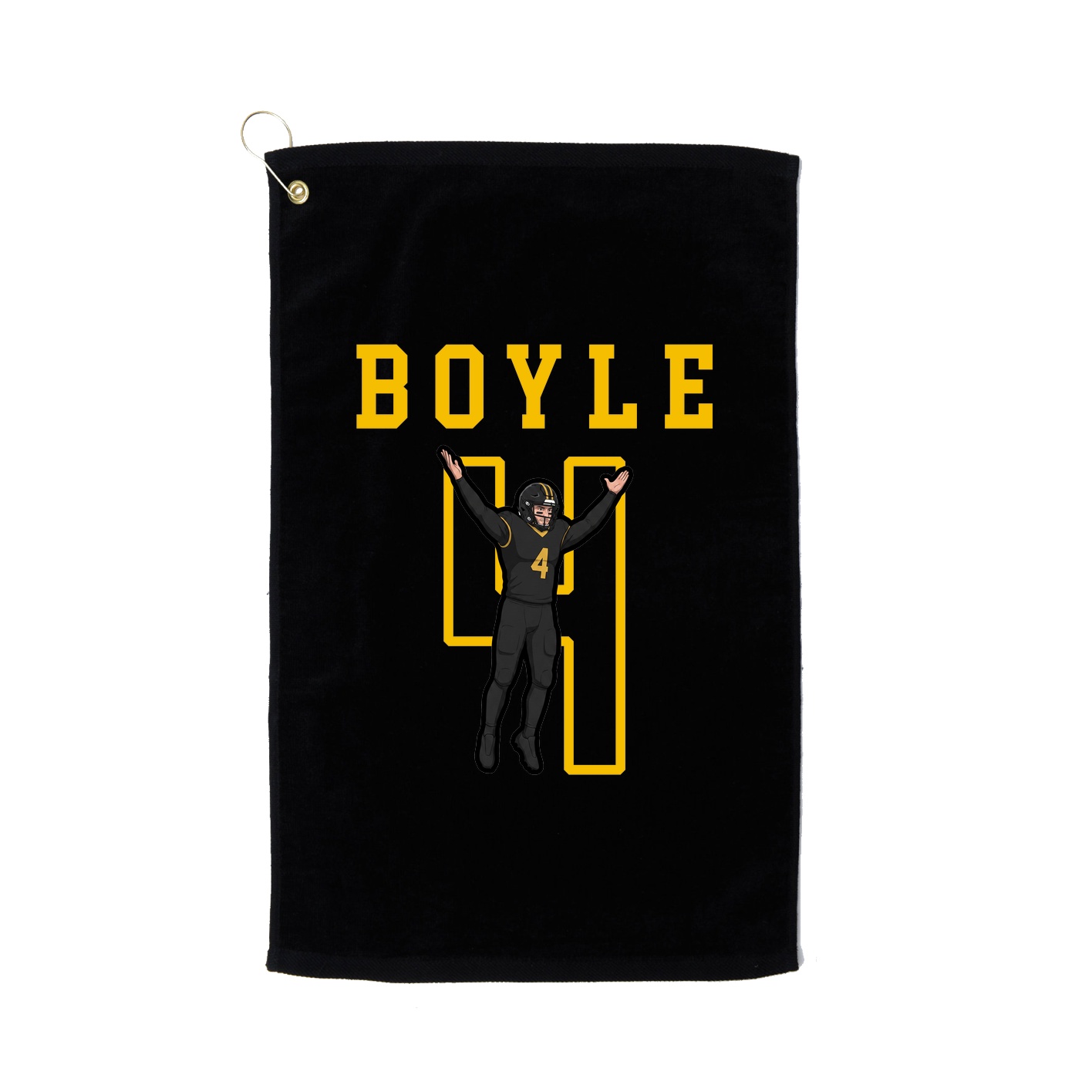 Golf Towel — Shirsey in Black