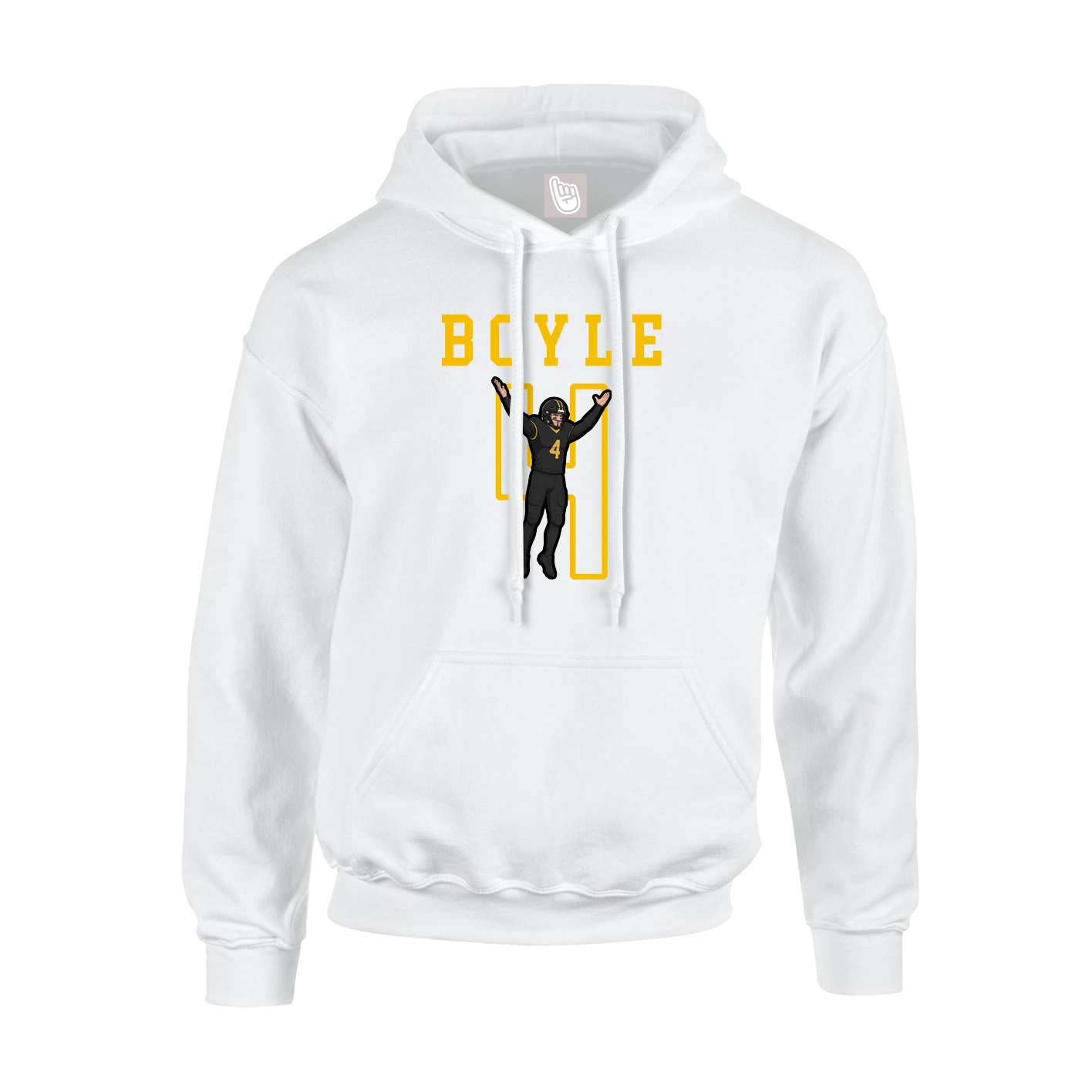 Youth Hoodie — Shirsey in White