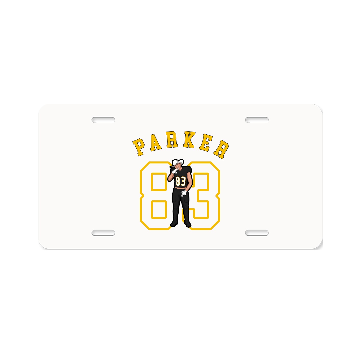 License Plate — Shirsey Arch in Classic