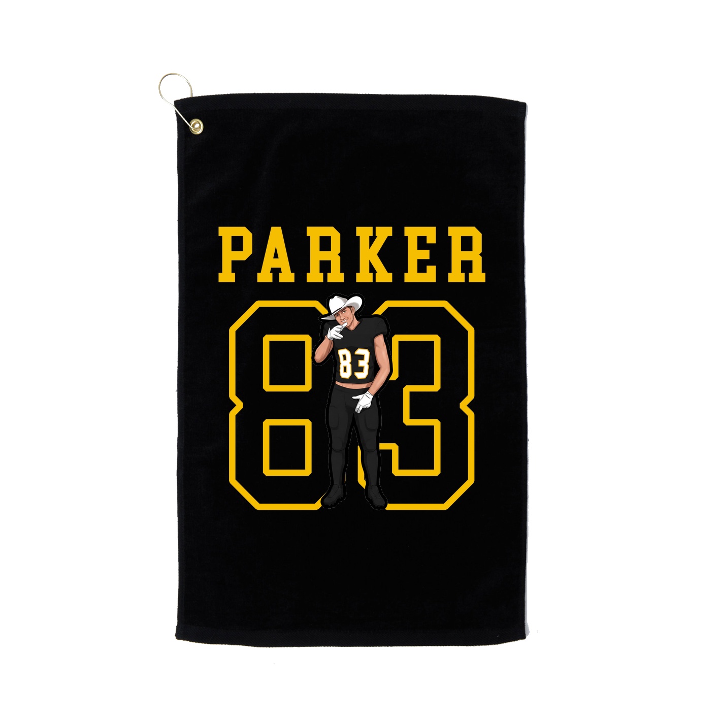 Golf Towel — Shirsey in Black