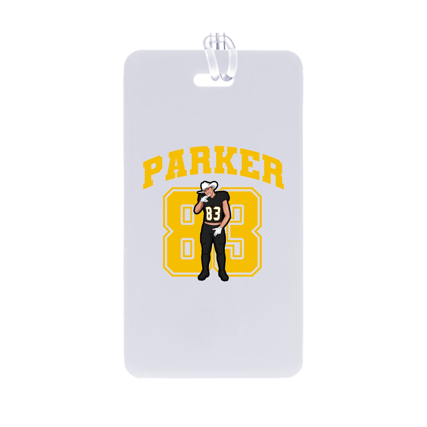 Bag Tag — Number in Classic