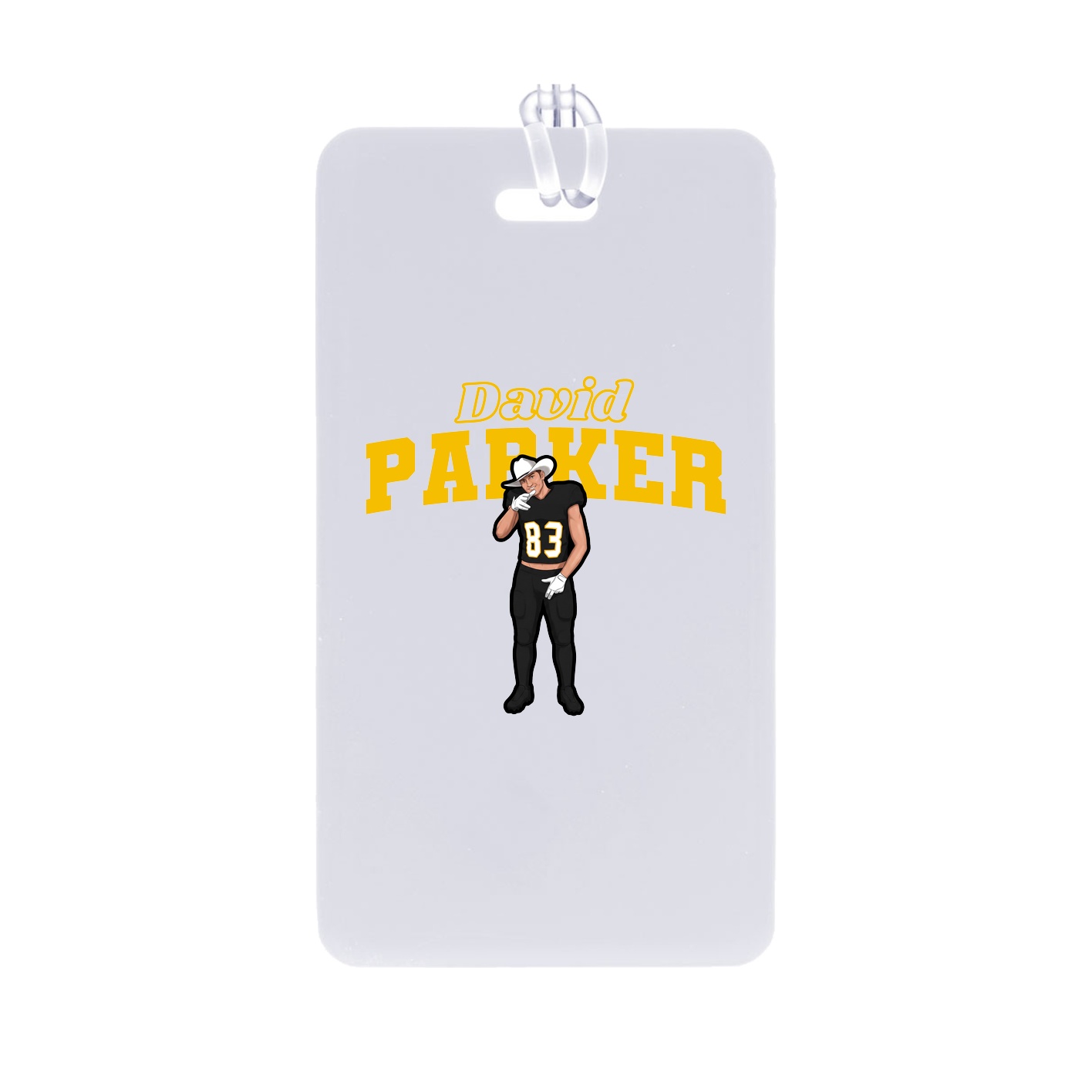 Bag Tag — Name Arch in Classic