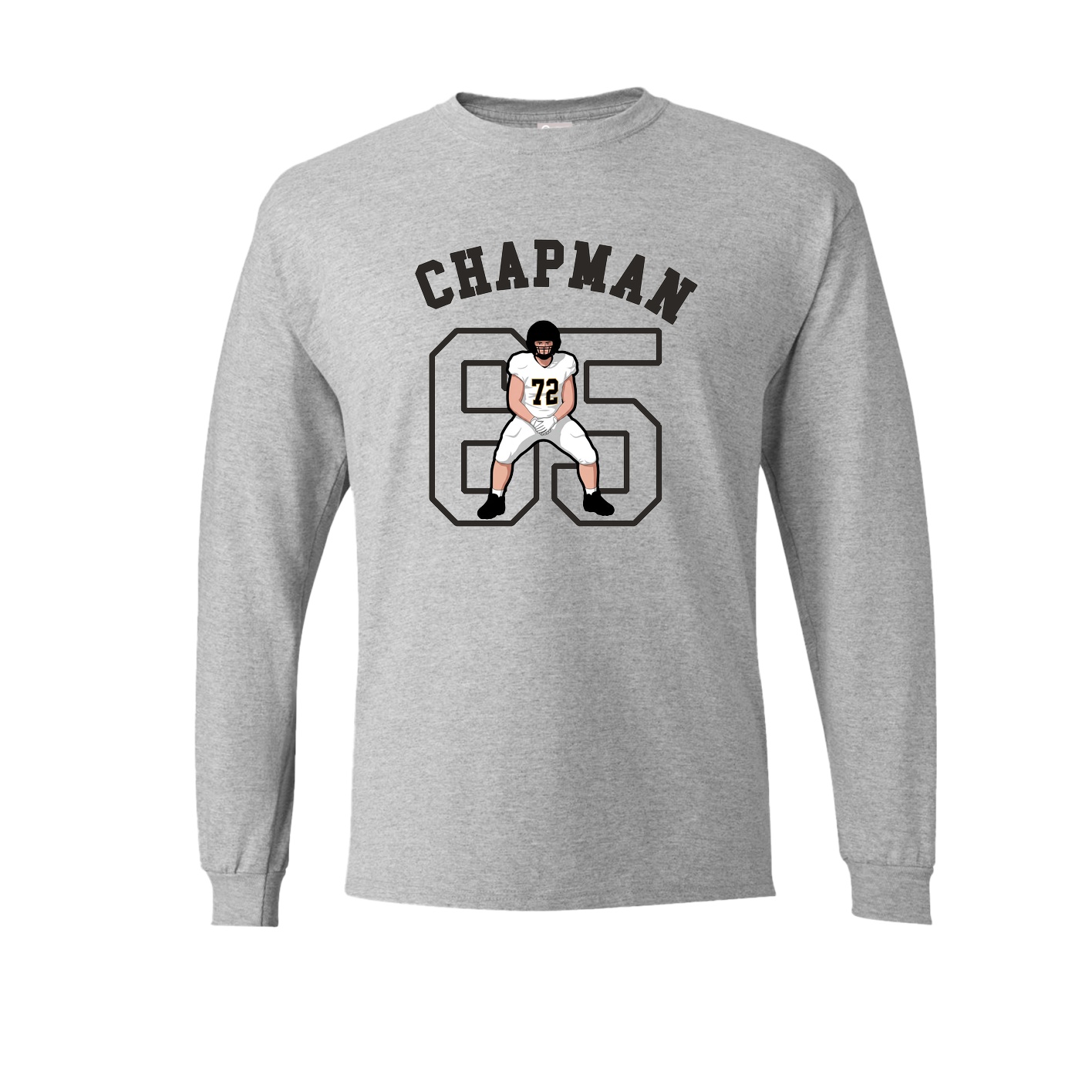 Long Sleeve Tee — Shirsey Arch in Grey
