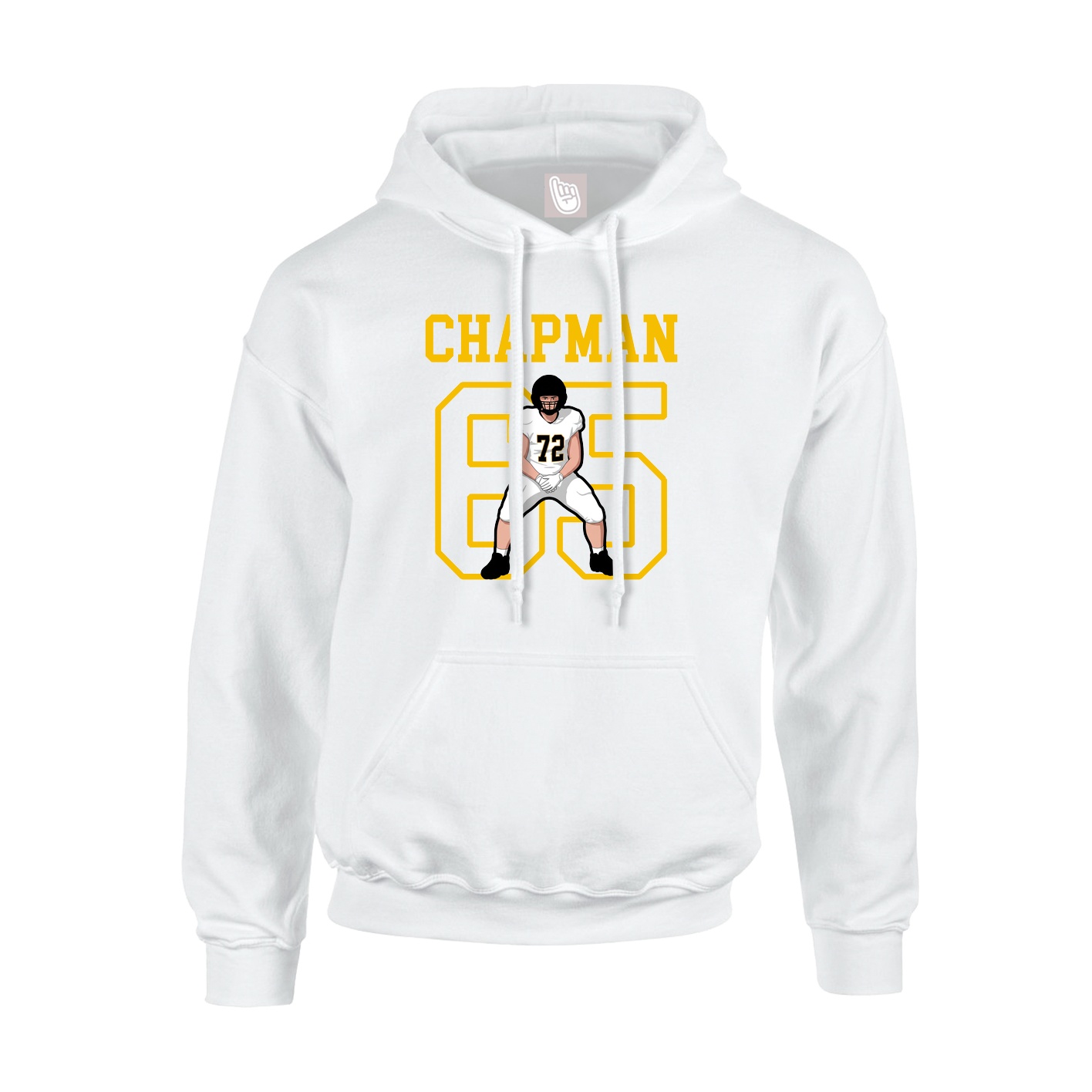 Youth Hoodie — Shirsey in White