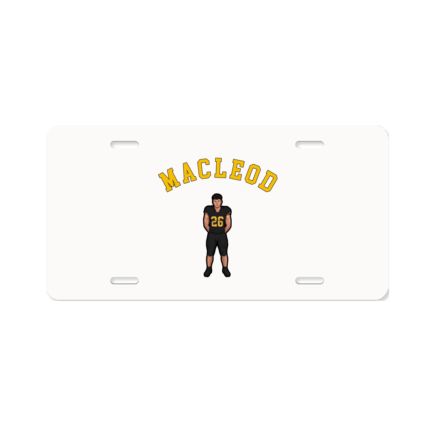License Plate — Shirsey Arch in Classic