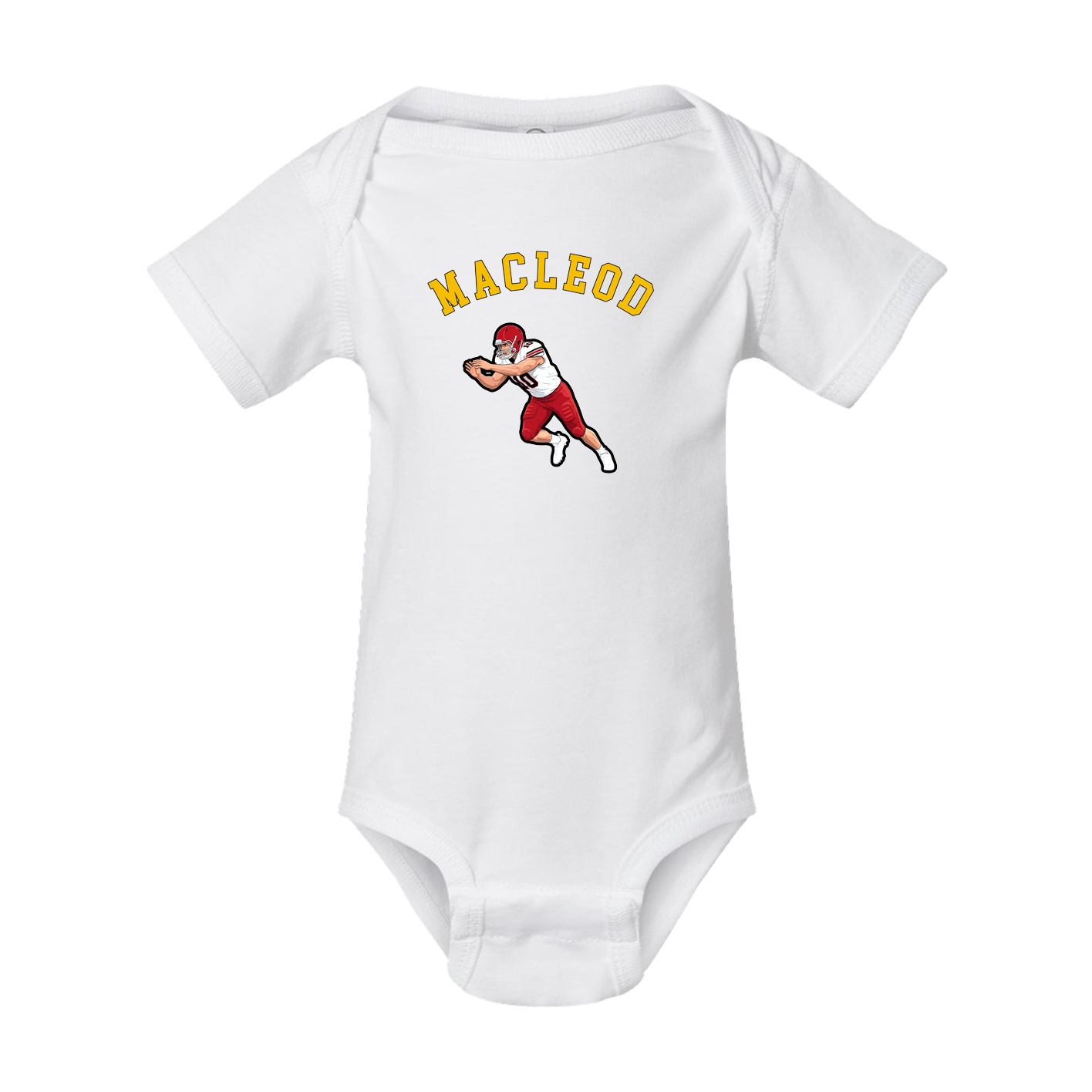 Baby Onesie — Shirsey Arch in White