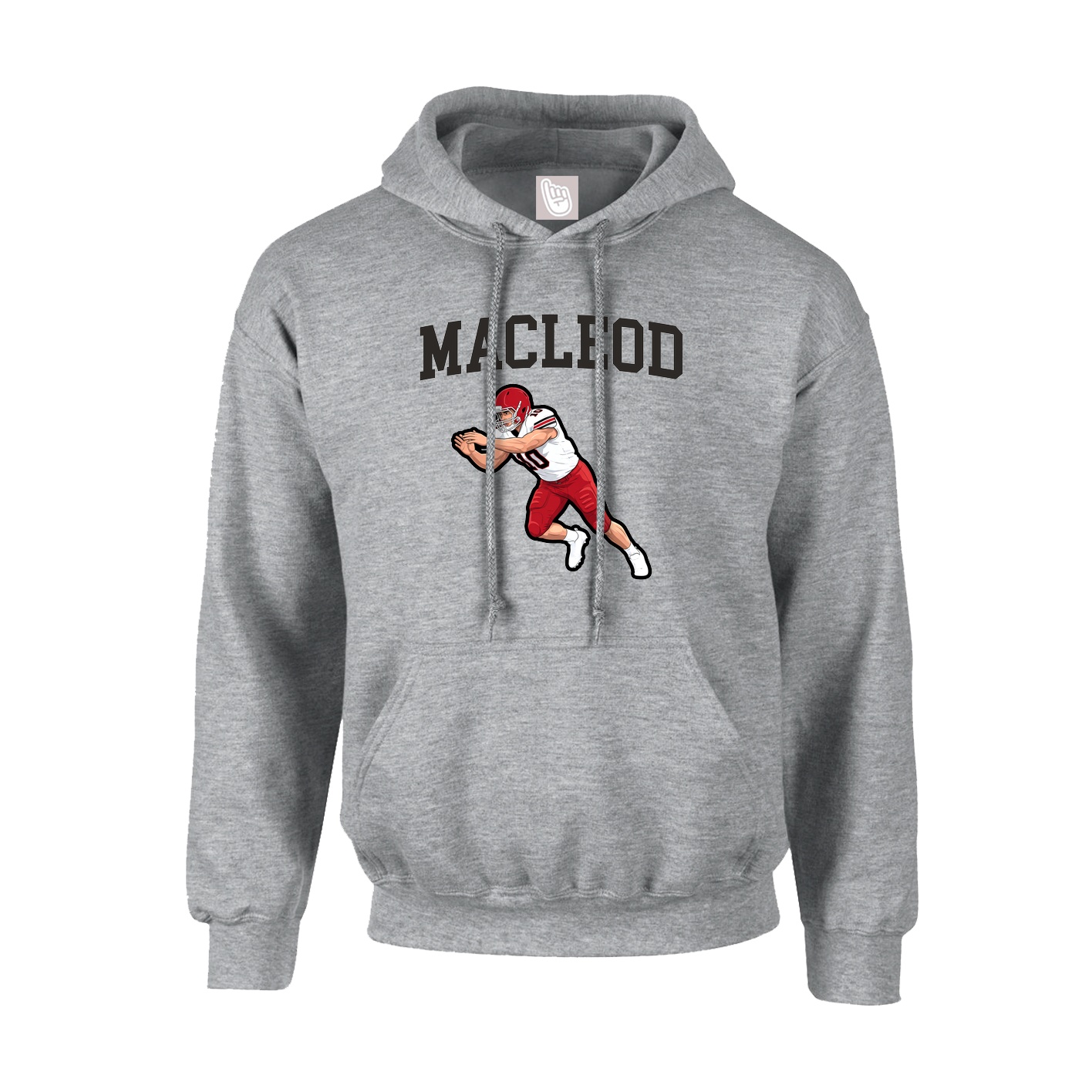 Hoodie — Shirsey in Grey