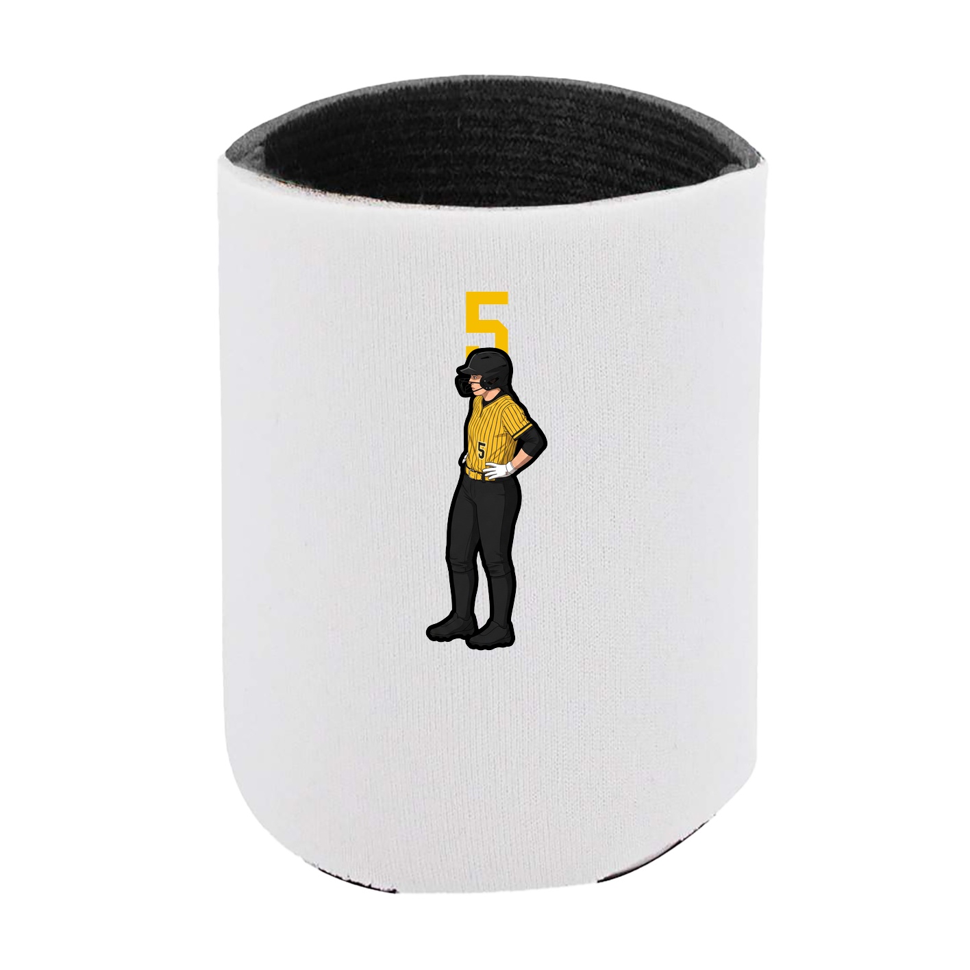 Can Holder — Number Top in White
