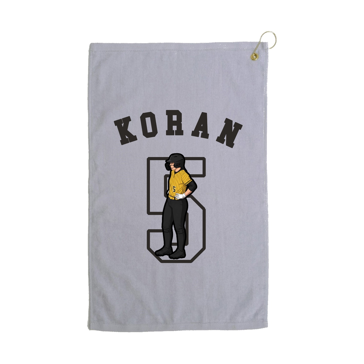 Golf Towel — Shirsey Arch in Grey