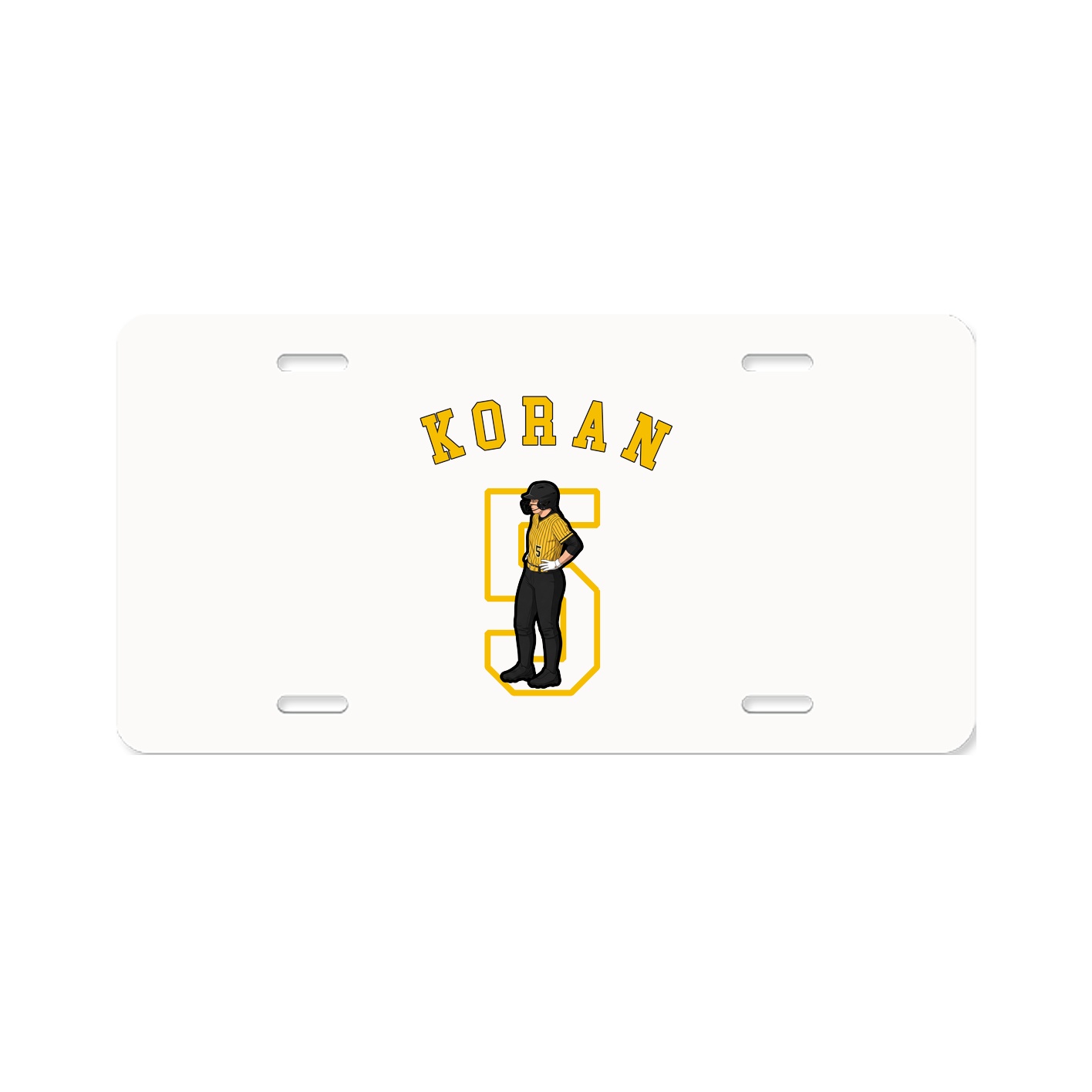 License Plate — Shirsey Arch in Classic