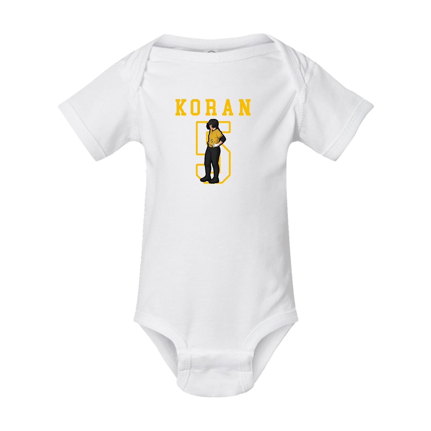 Baby Onesie — Shirsey in White