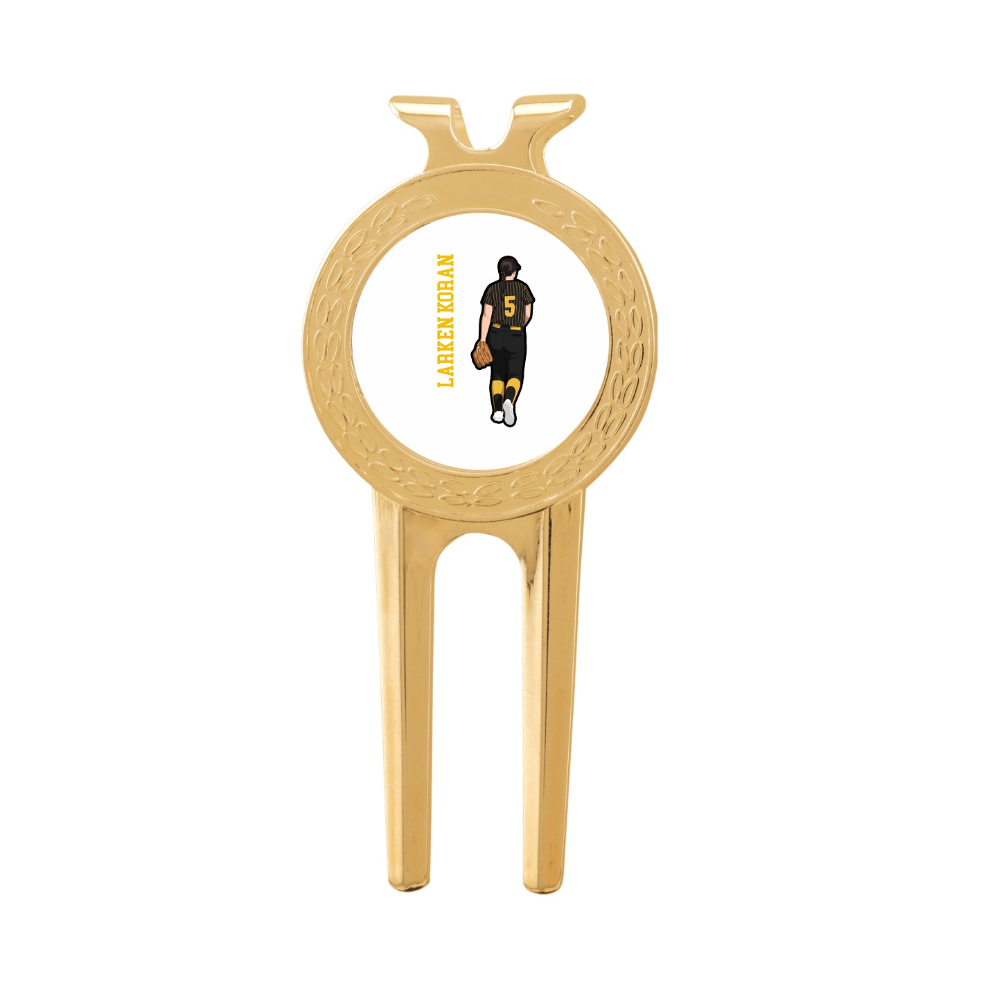 Divot Tool with Ball Marker — Name Vertical in Classic