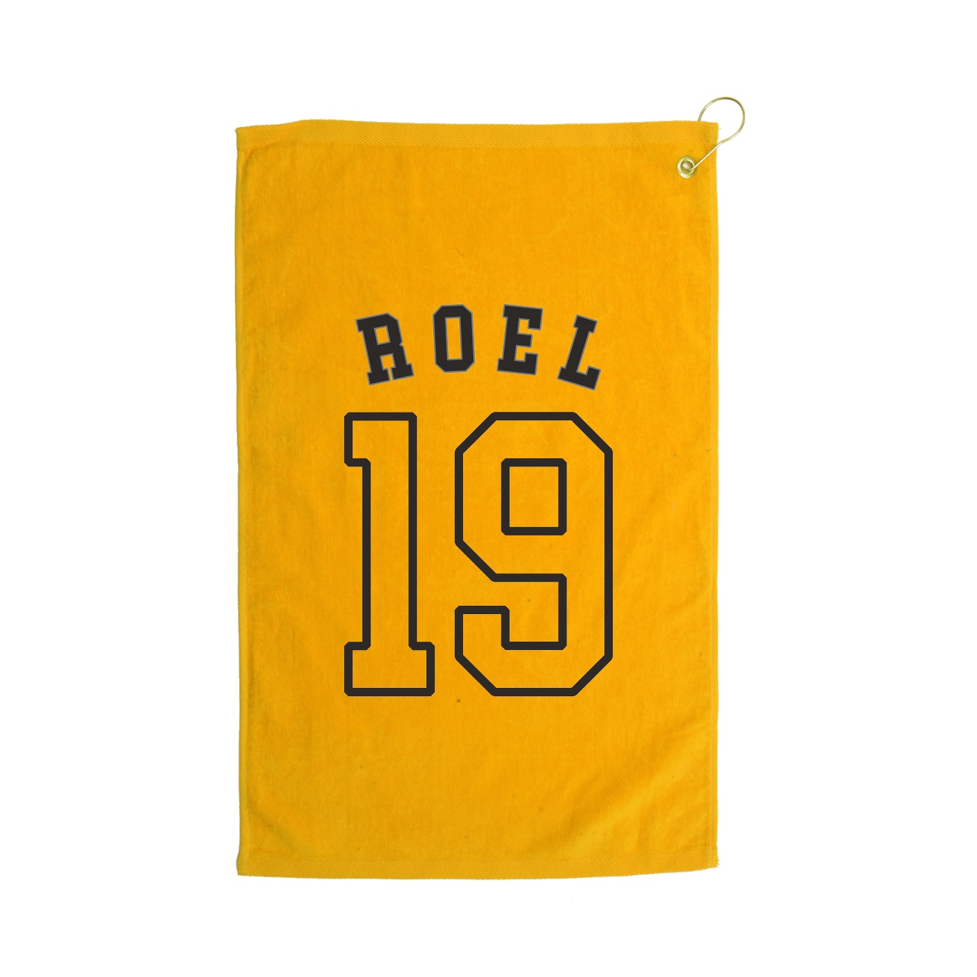 Golf Towel — Shirsey Arch in Gold