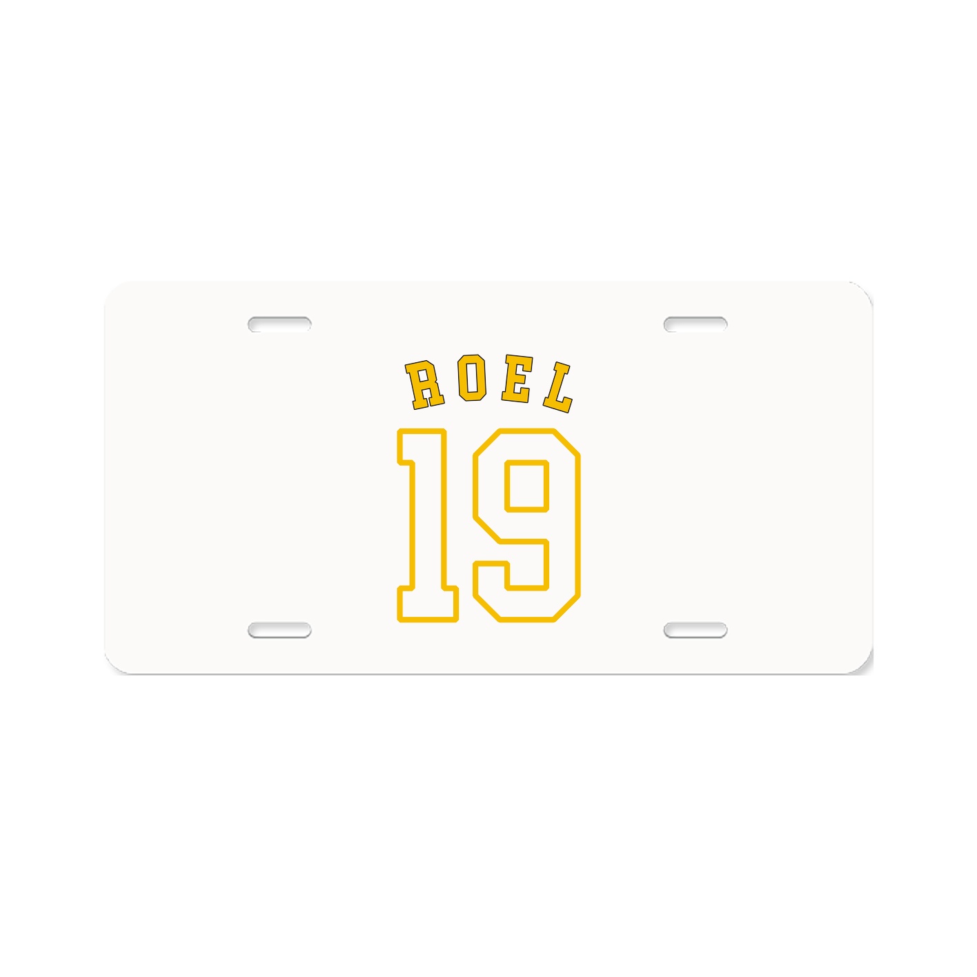License Plate — Shirsey Arch in Classic
