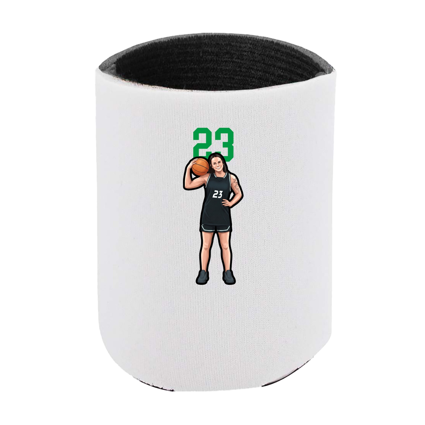 Can Holder — Number Top in White