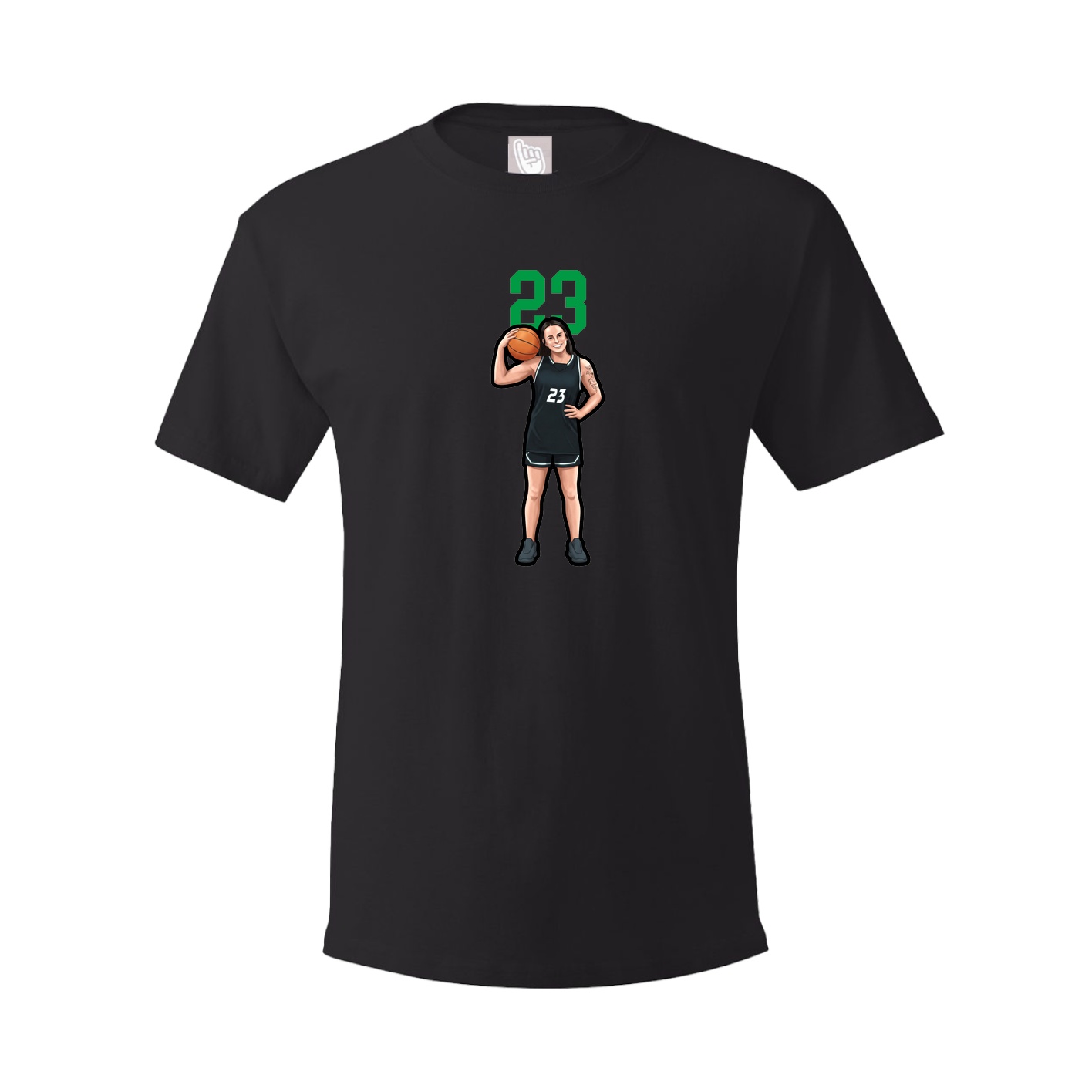 Tee — Number Top in Black