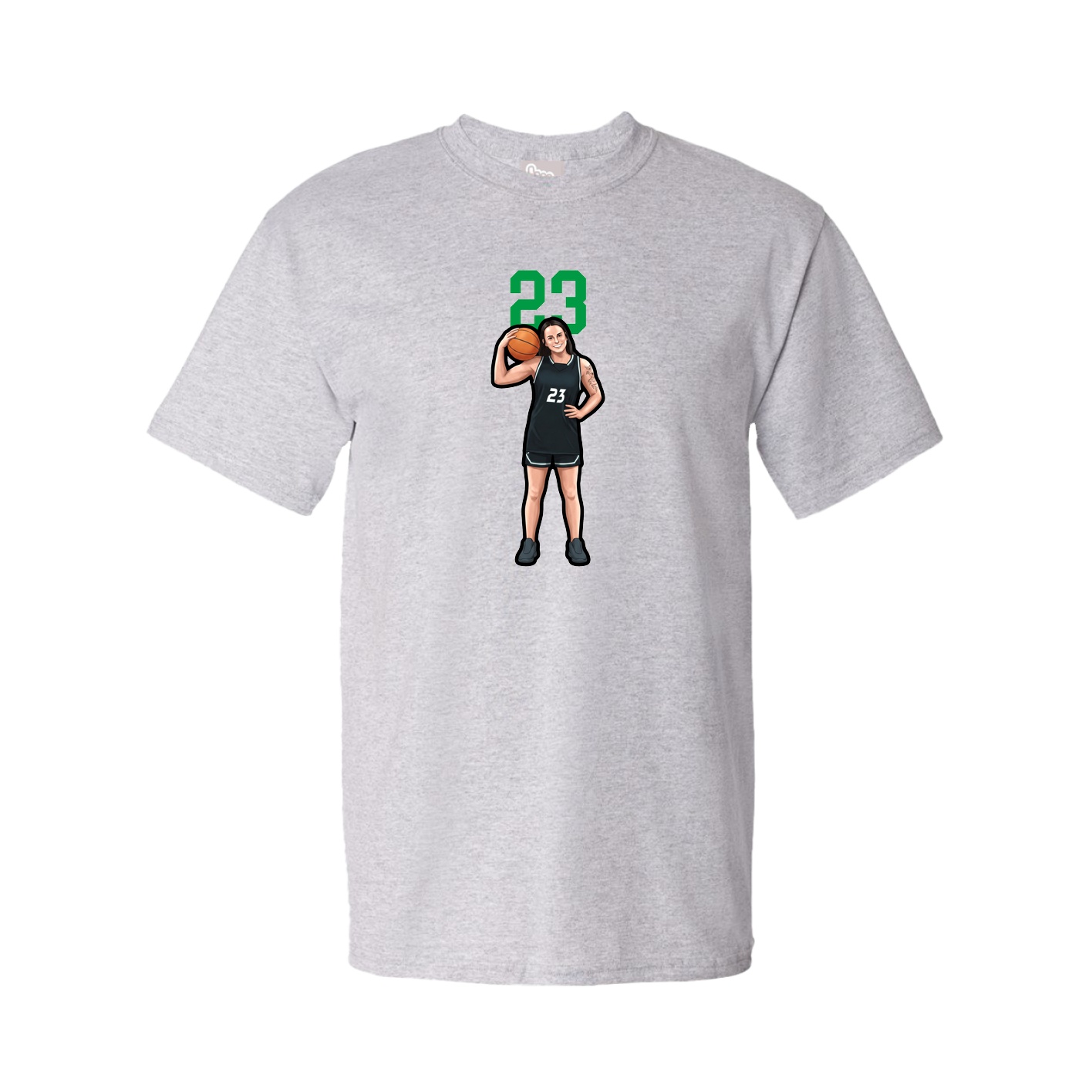 Tee — Number Top in Grey