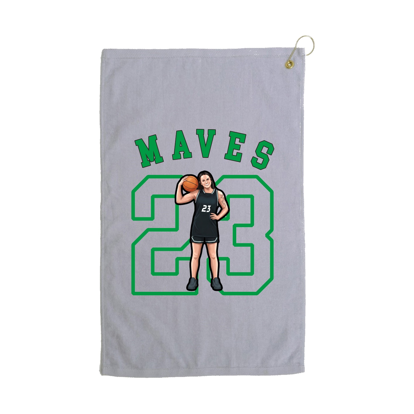 Golf Towel — Shirsey Arch in Grey