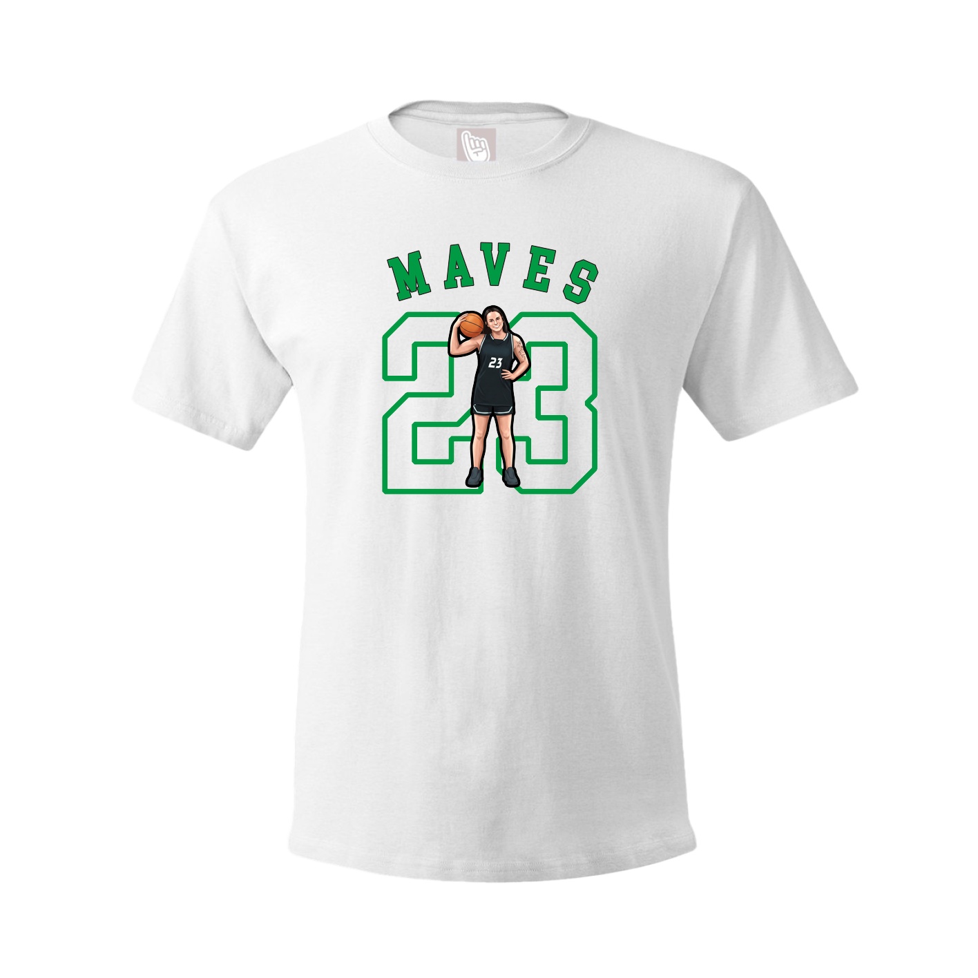 Tee — Shirsey Arch in White