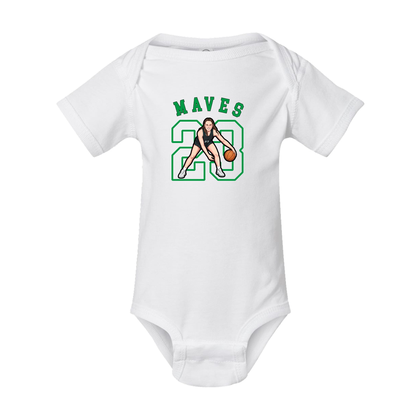 Baby Onesie — Shirsey Arch in White