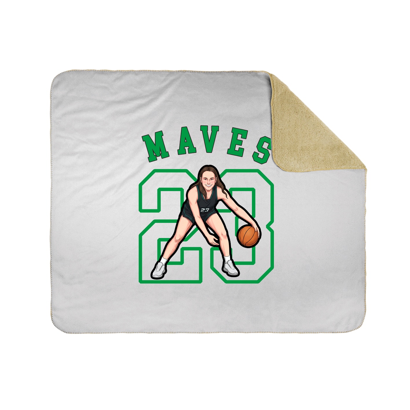 Throw Blanket — Shirsey Arch in White
