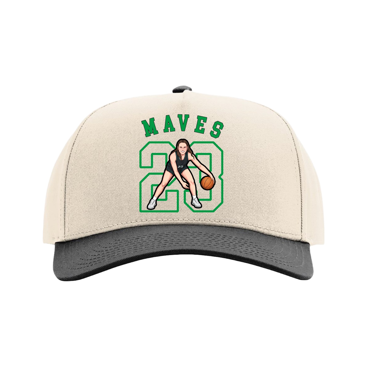 Full Fabric Five-Panel Champ Cap