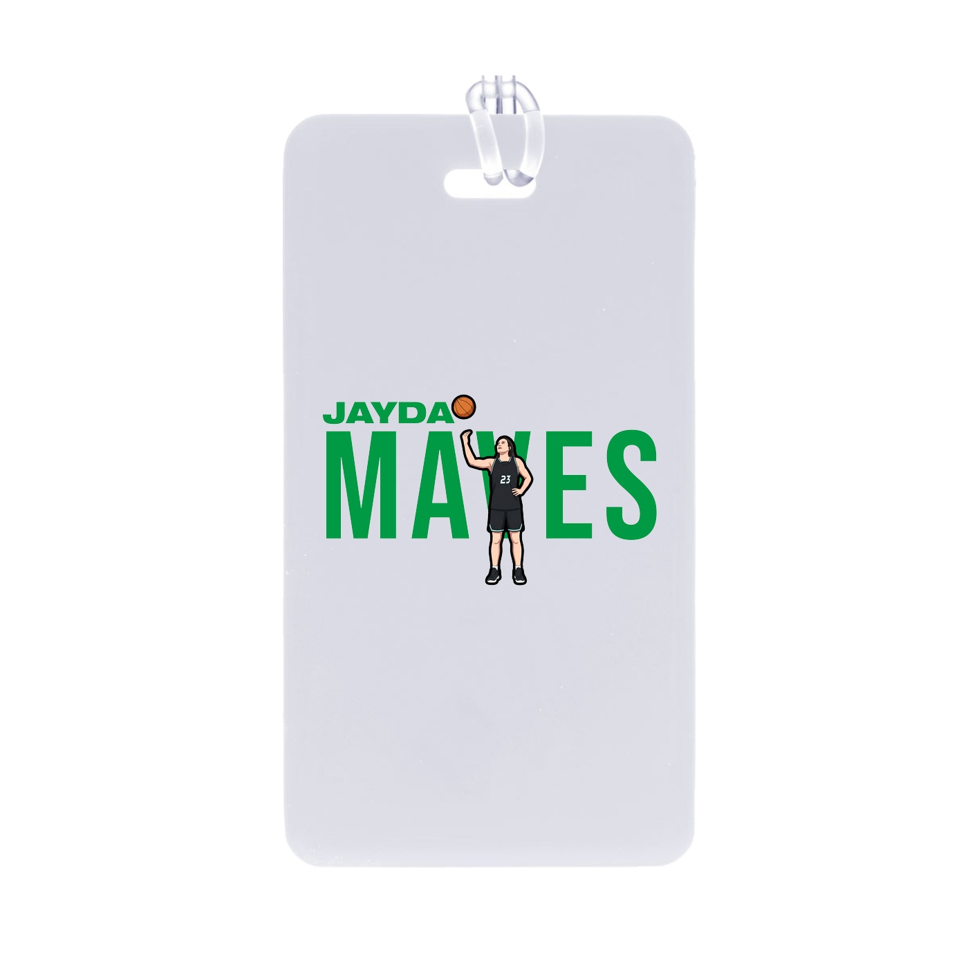 Bag Tag — Player Name in Classic