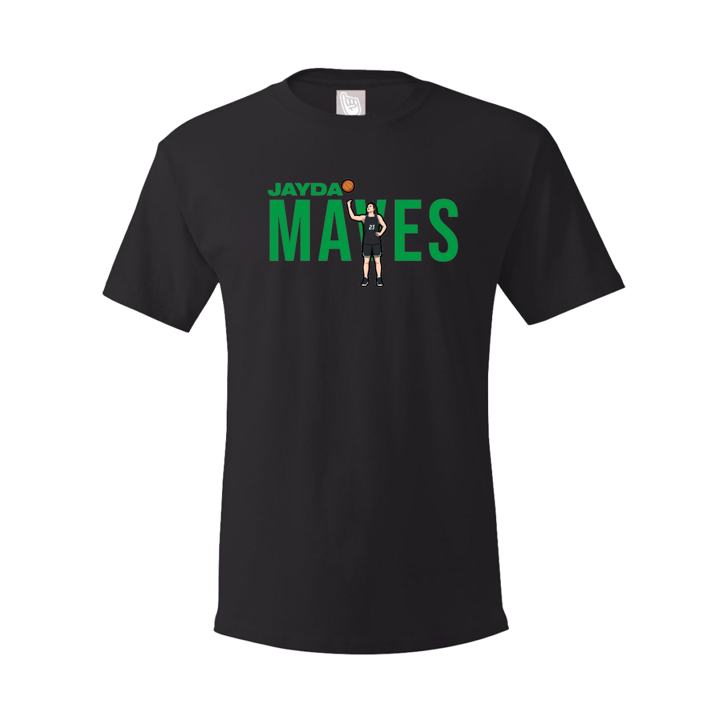 Tee — Player Name in Black