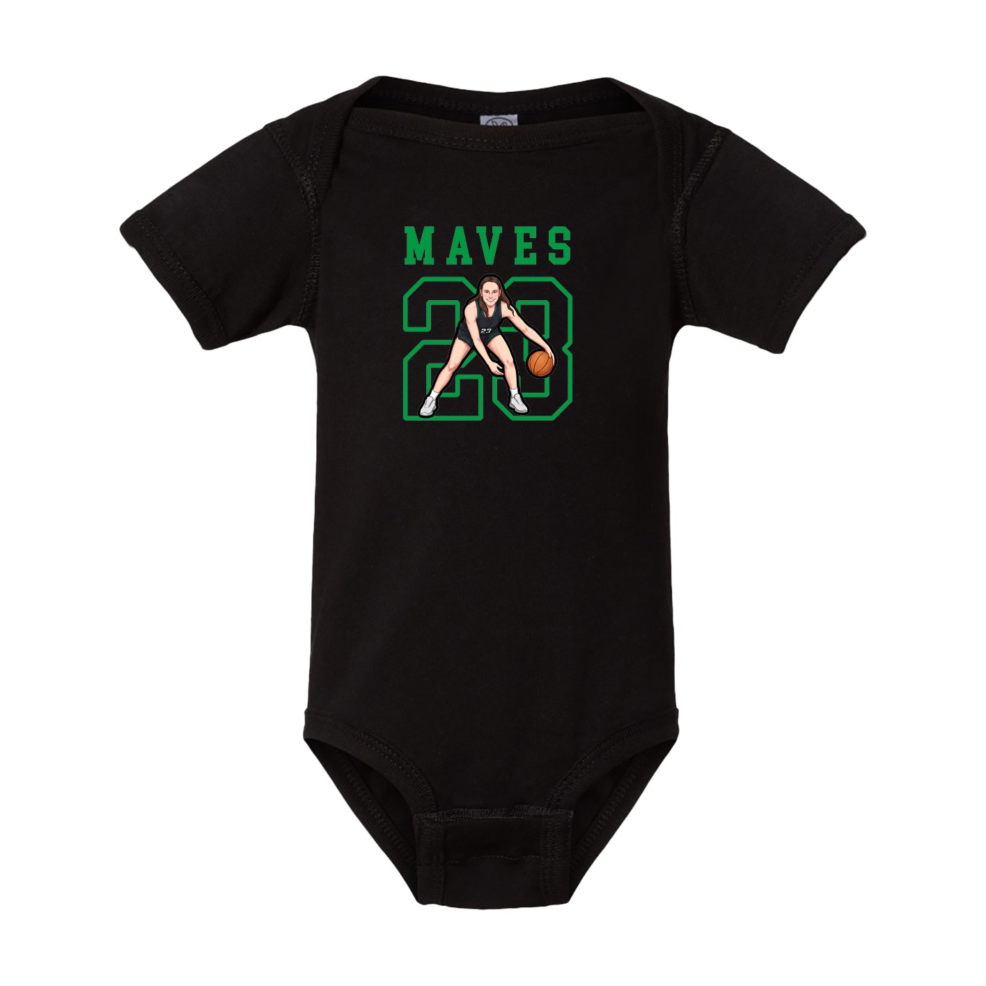 Baby Onesie — Shirsey in Black