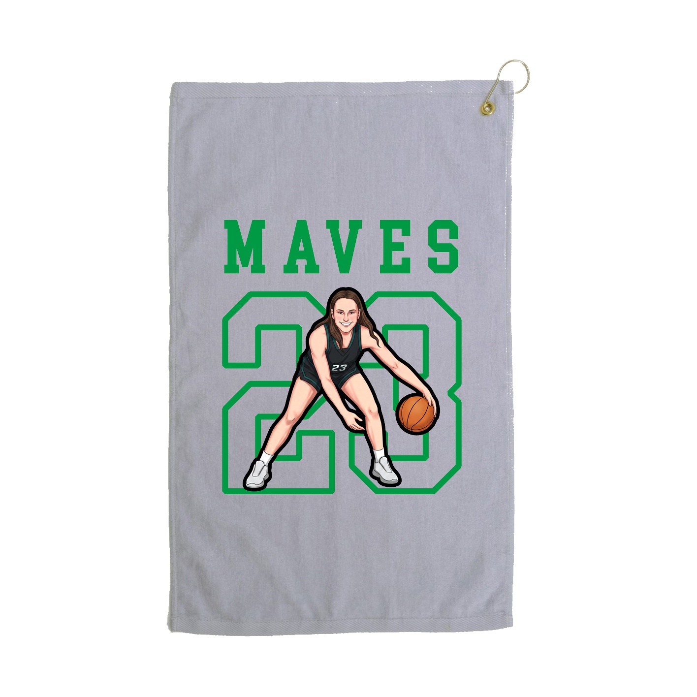 Golf Towel — Shirsey in Grey