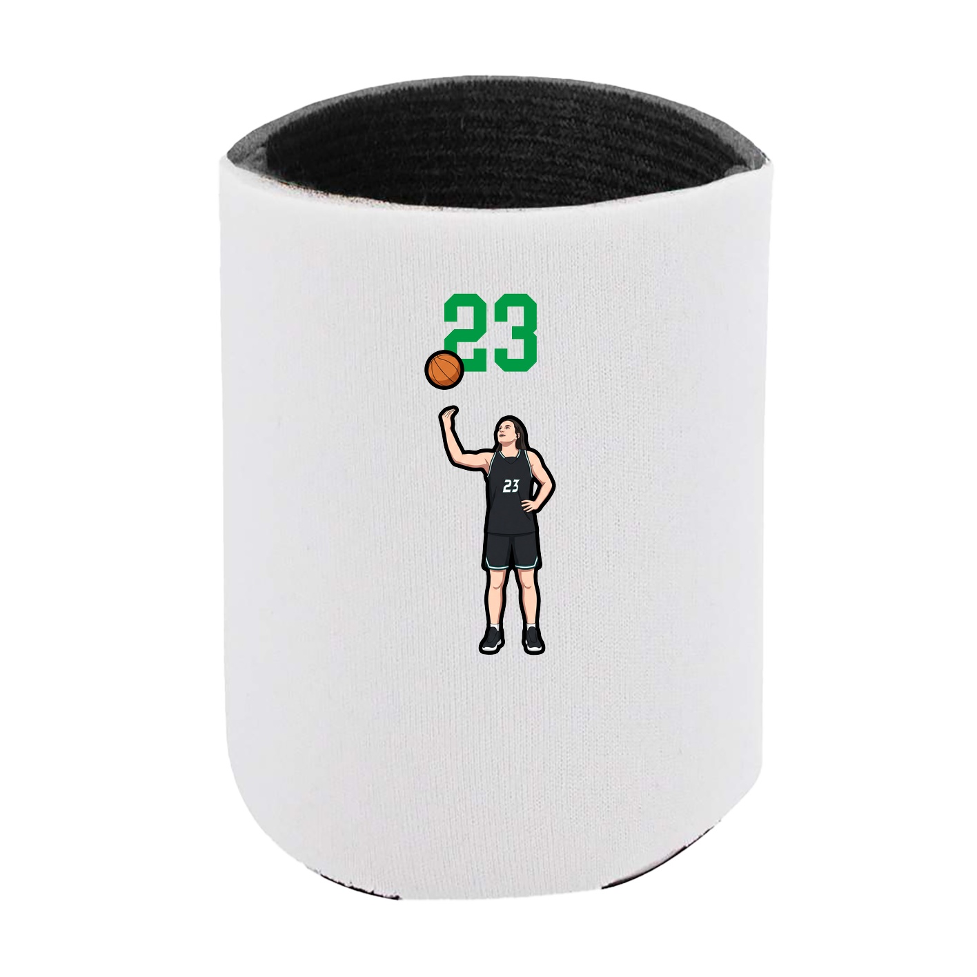 Can Holder — Number Top in White