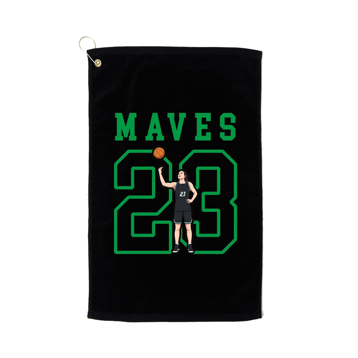 Golf Towel — Shirsey in Black