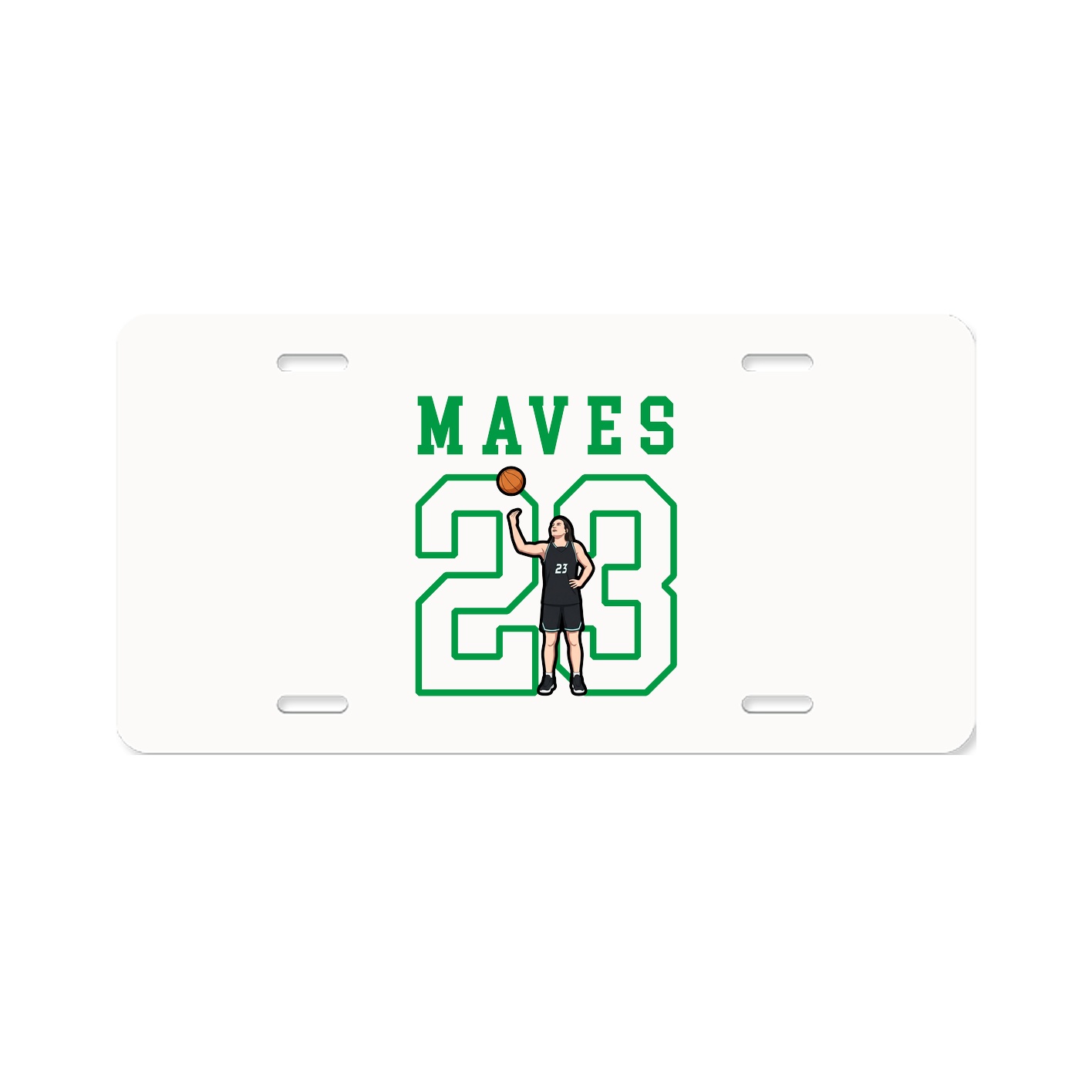 License Plate — Shirsey in Classic