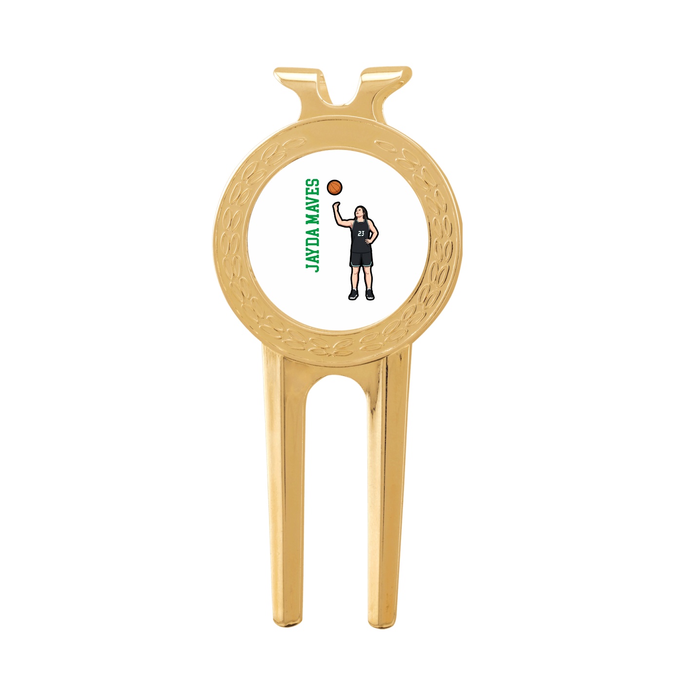 Divot Tool with Ball Marker — Name Vertical in Classic