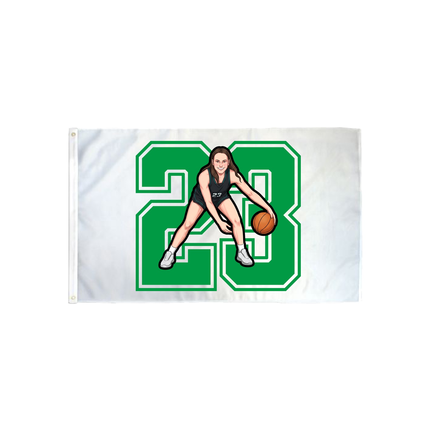 3x5 Flag — Number in Classic
