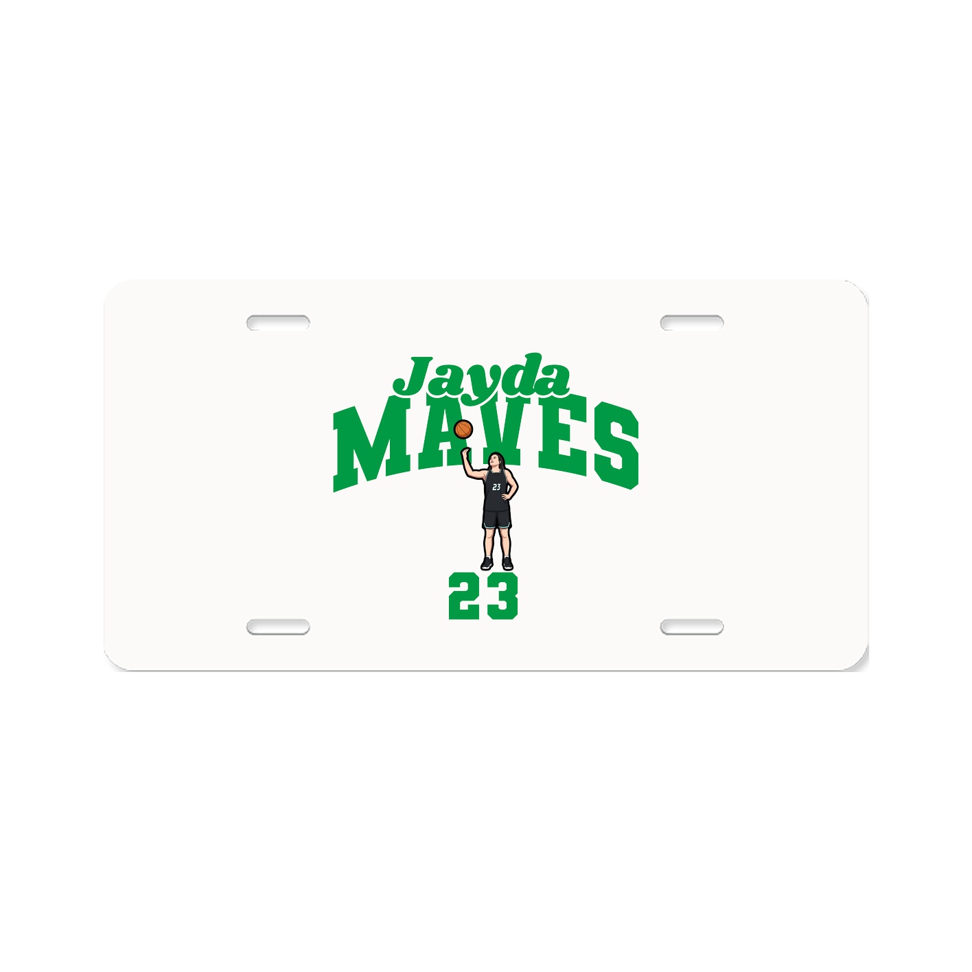 License Plate — Signature Arch in Classic