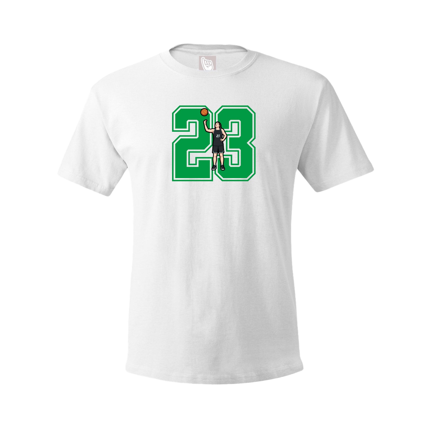 Tee — Number in White