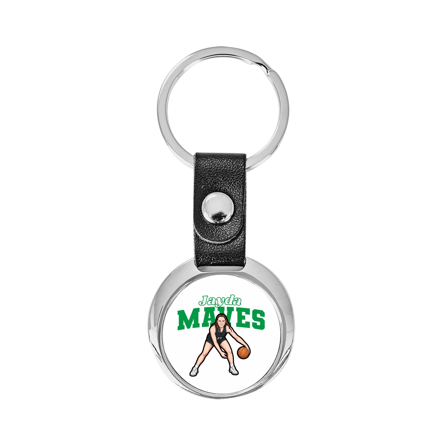 Key Chain — Name Arch in Classic