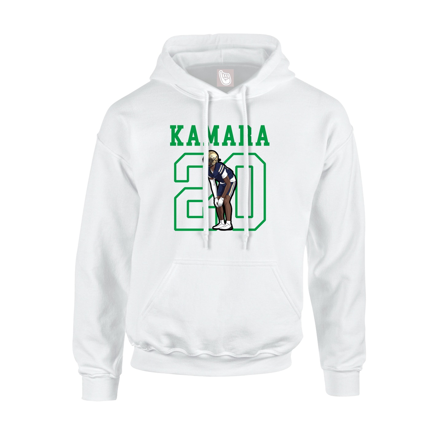 Youth Hoodie — Shirsey in White
