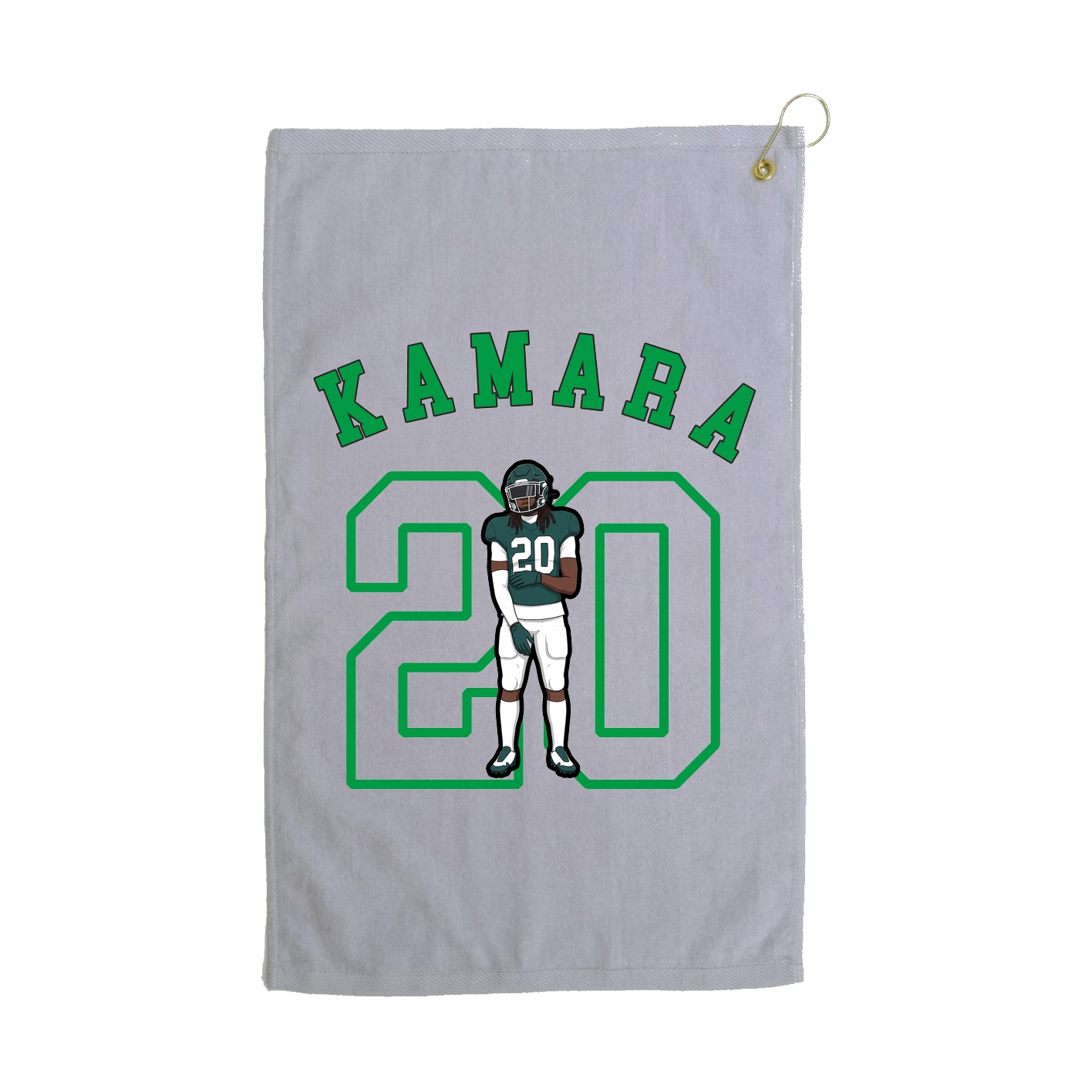 Golf Towel — Shirsey Arch in Grey