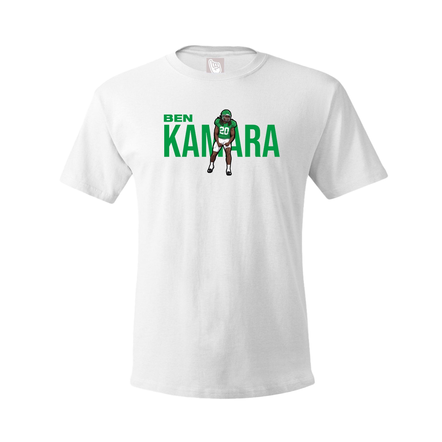 Tee — Player Name in White