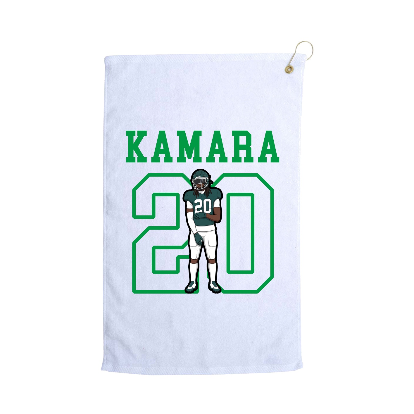 Golf Towel — Shirsey in White