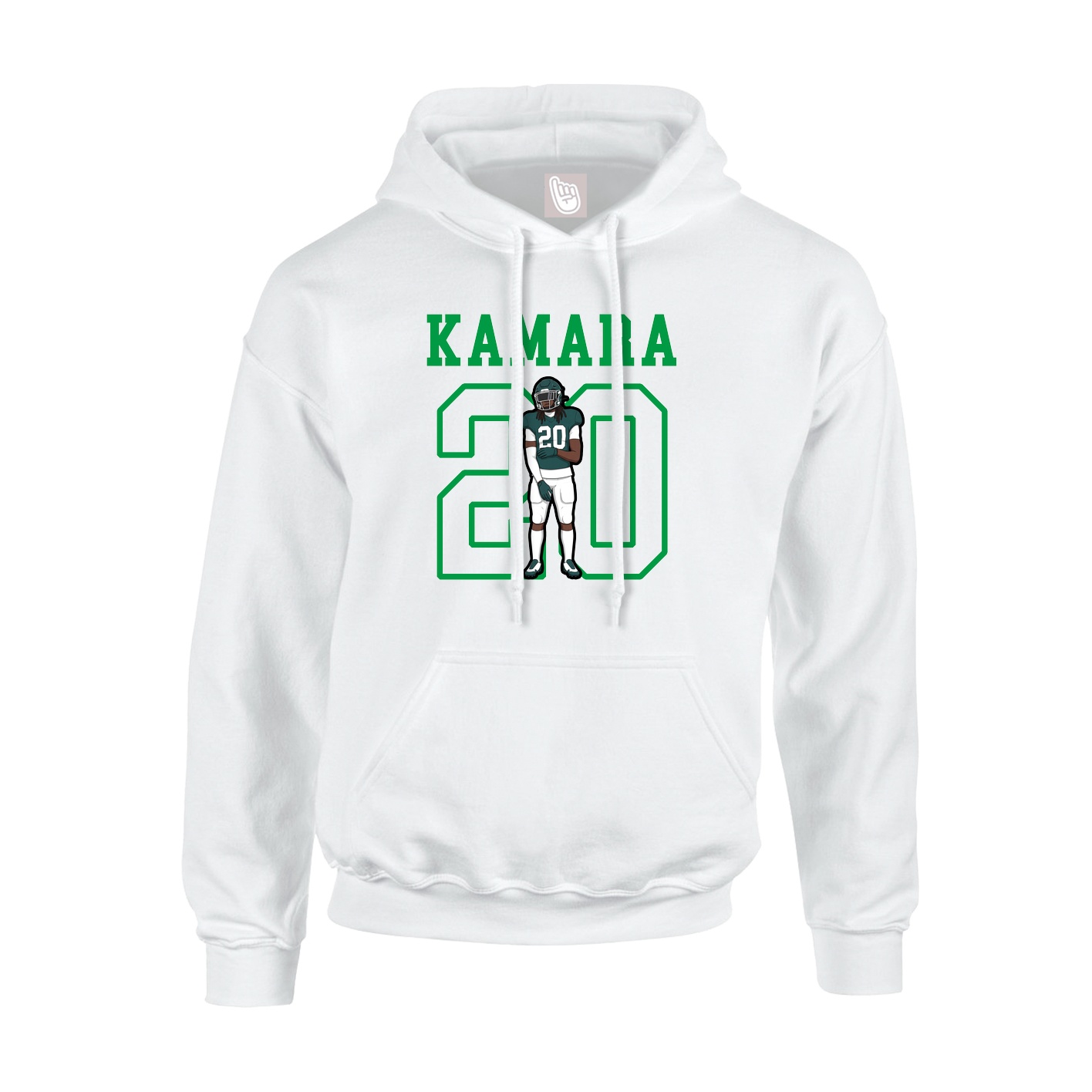 Youth Hoodie — Shirsey in White