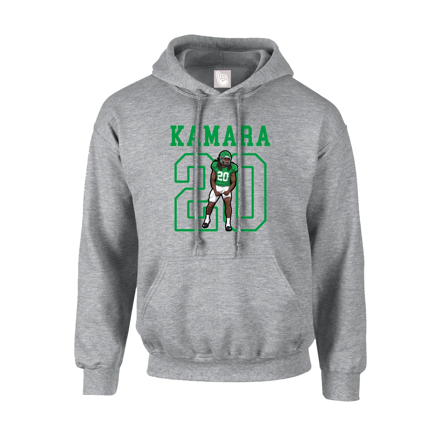 Hoodie — Shirsey in Grey