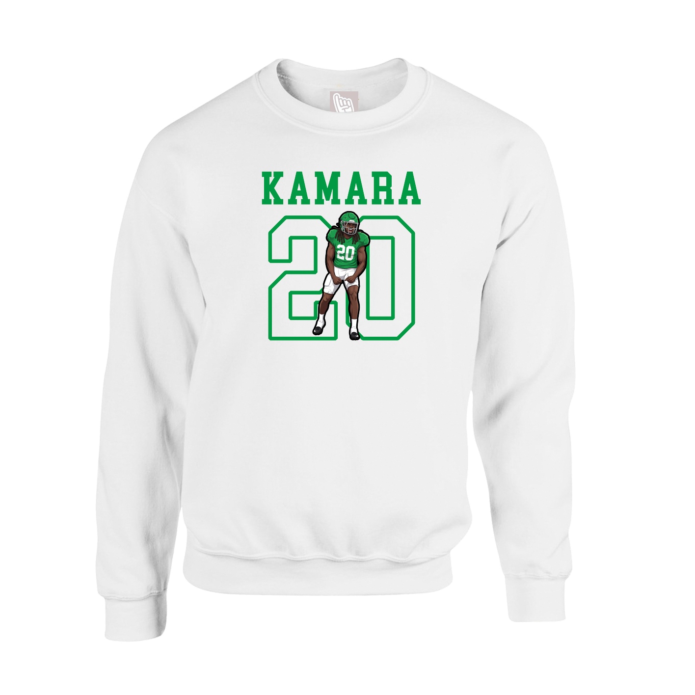 Fleece Crew — Shirsey in White